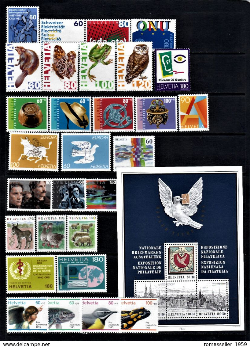 Switzerland- 14  Years-(1994-2007)   Sets- Almost 230 Issues.MNH - Ungebraucht