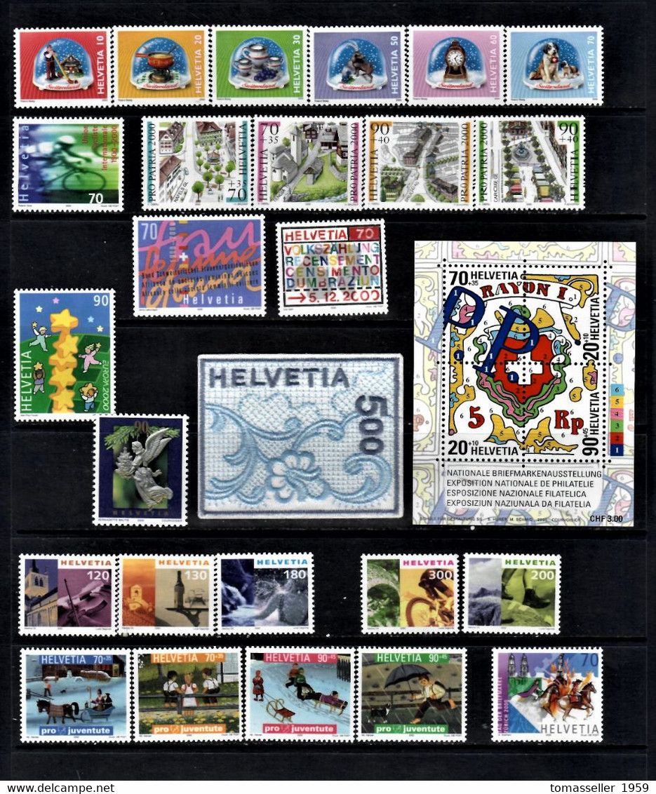 Switzerland- 14  Years-(1994-2007)   Sets- Almost 230 Issues.MNH - Unused Stamps