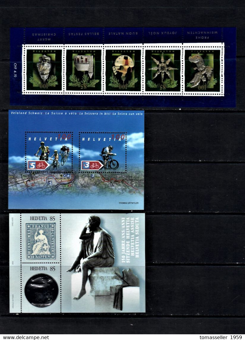Switzerland- 14  Years-(1994-2007)   Sets- Almost 230 issues.MNH