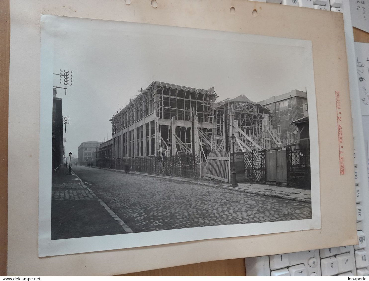 Photo SOCIETE L'ALSTHON A ST OUEN EN CONSTRUCTION - Places