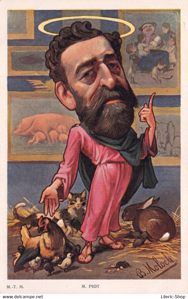 Caricature Du Sénateur Edmé Piot Apôtre De La Repopulation En France Vers1905 Par MORLOCH ♦♦♦ - Satirische