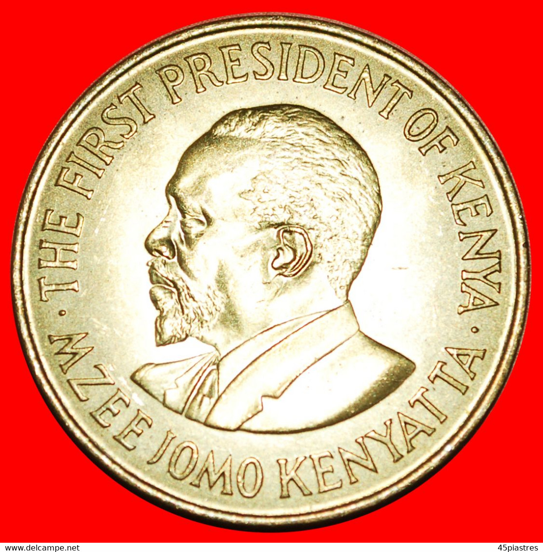 * GREAT BRITAIN (1969-1978): KENYA ★ 10 CENTS 1971 UNC MINT LUSTRE!★LOW START ★ NO RESERVE! - Kenya