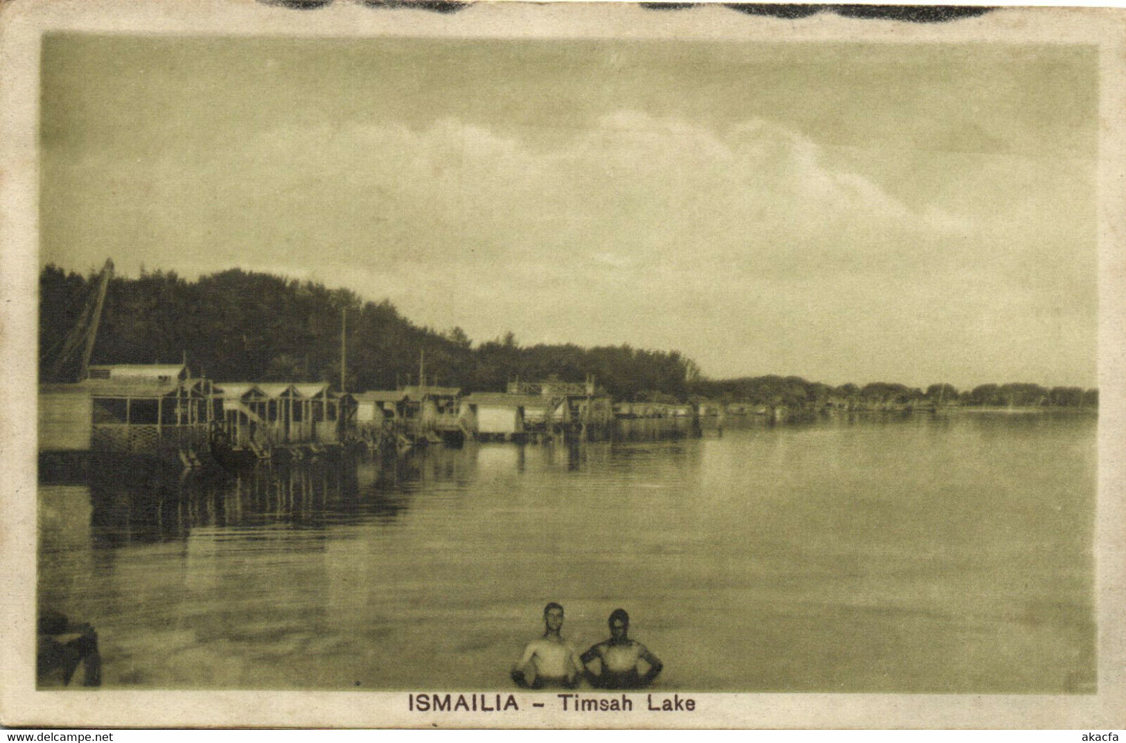 PC EGYPT, ISMAILIA, TIMSAH LAKE, Vintage Postcard (b35155) - Ismailia