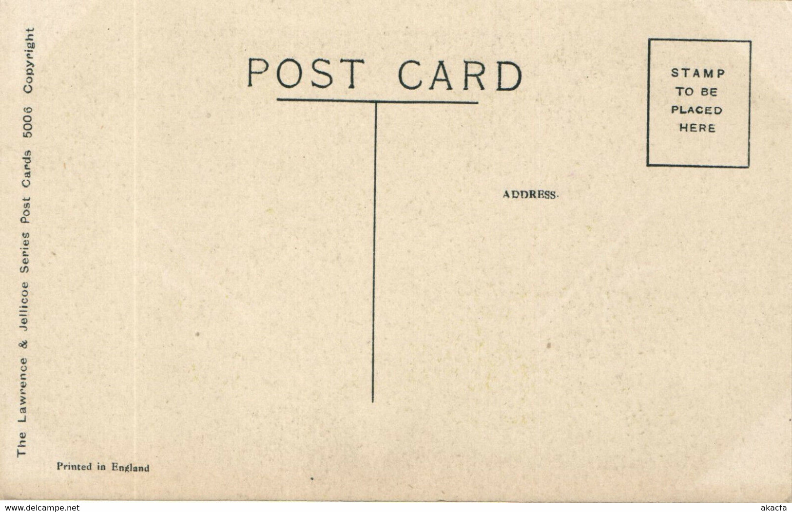 PC LAWSON WOOD, ARTIST SIGNED, THE MEASURED MILE, Vintage Postcard (b35442) - Wood, Lawson
