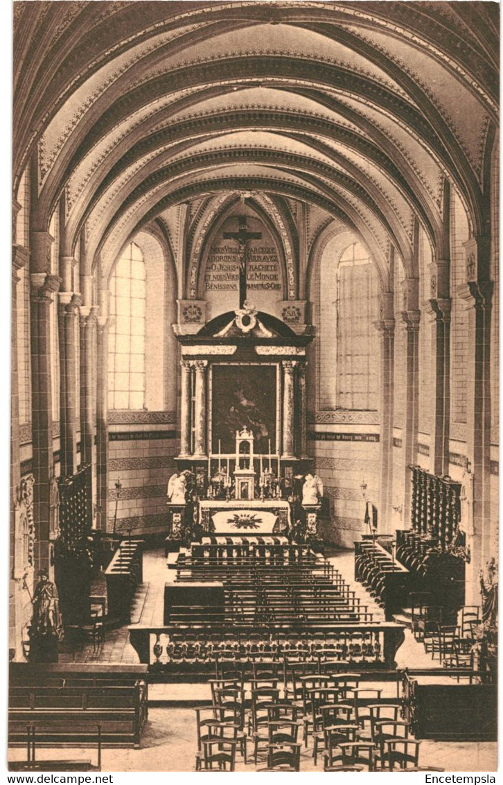 CPA Carte Postale Belgique Abbaye De Flône Lez Amay Dame De L'intruction Chrétienne  Choeur De L'église VM59216 - Amay