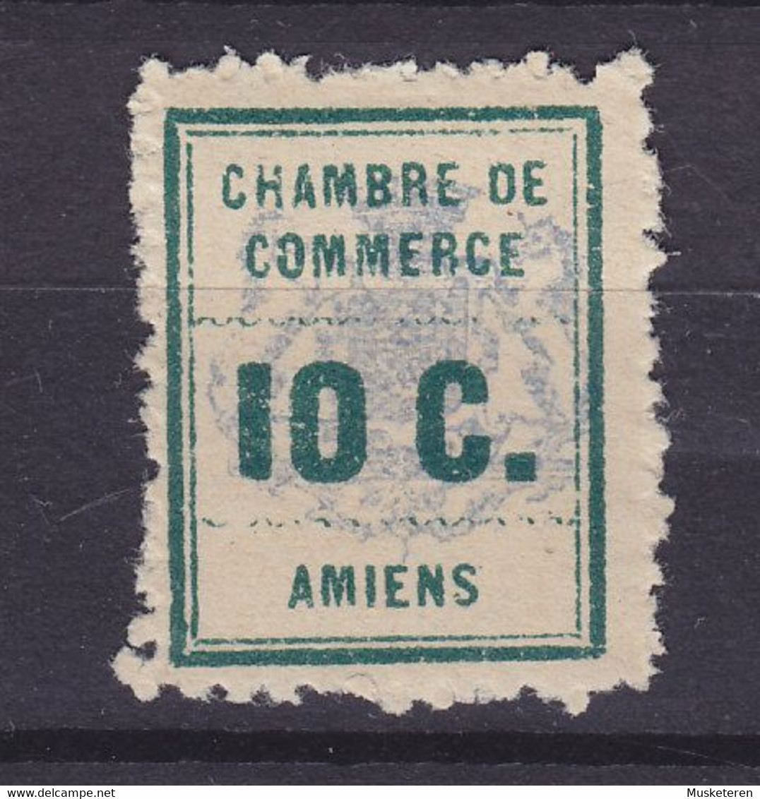 FRANCE, 1909, Timbre De Grève, 10c. Chambre De Commerce Amiens, MH* (2 Scans) - Timbres