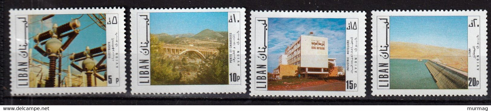 LIBAN - Aviation, Radar, Tourisme, Industrie, éducation - 1971 - MNH - Liban