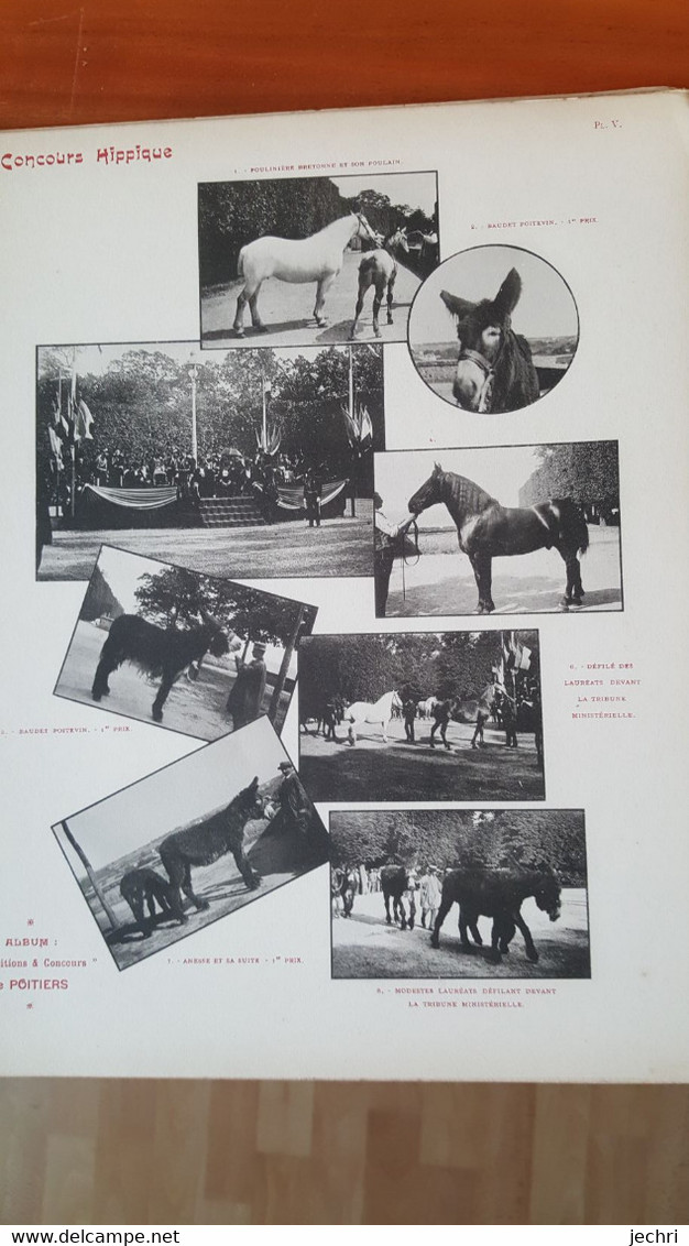 Catalogue Exposition Concours ,  Fetes Poitiers  , 1899 Catalogue Avec Cartes Postales Anciennes   , Assez Rare - Boeken & Catalogi