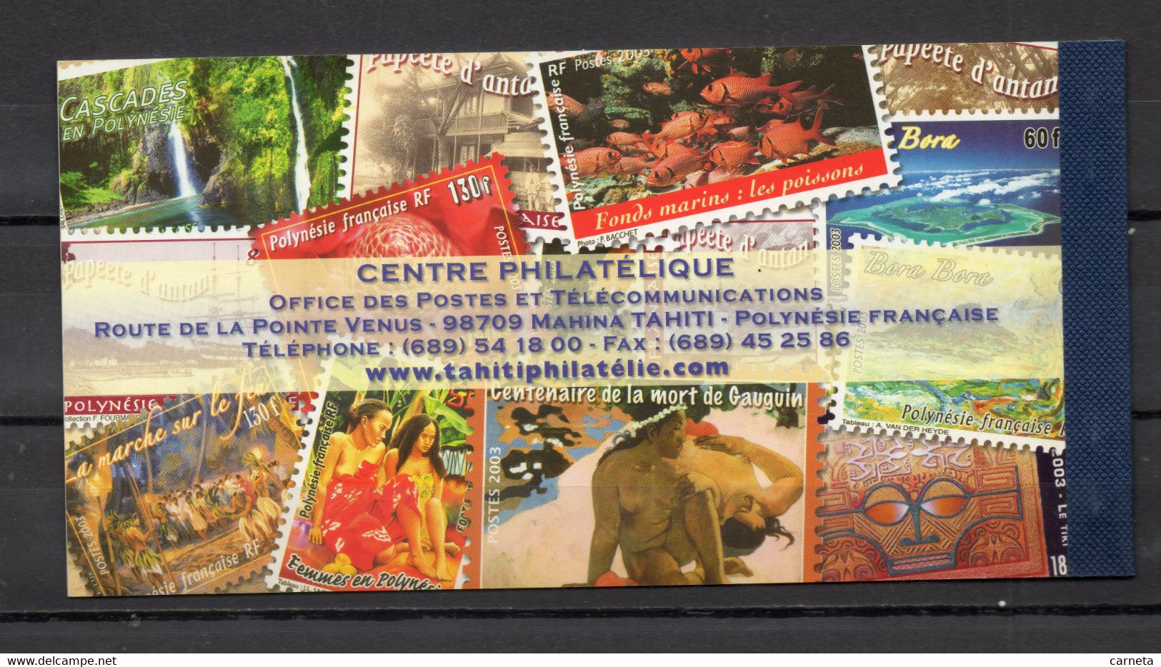 POLYNESIE  CARNET N° C723   NEUF SANS CHARNIERE COTE YVERT  30.00€   FLEUR FLORE  COTE MAURY 50.00€ - Postzegelboekjes