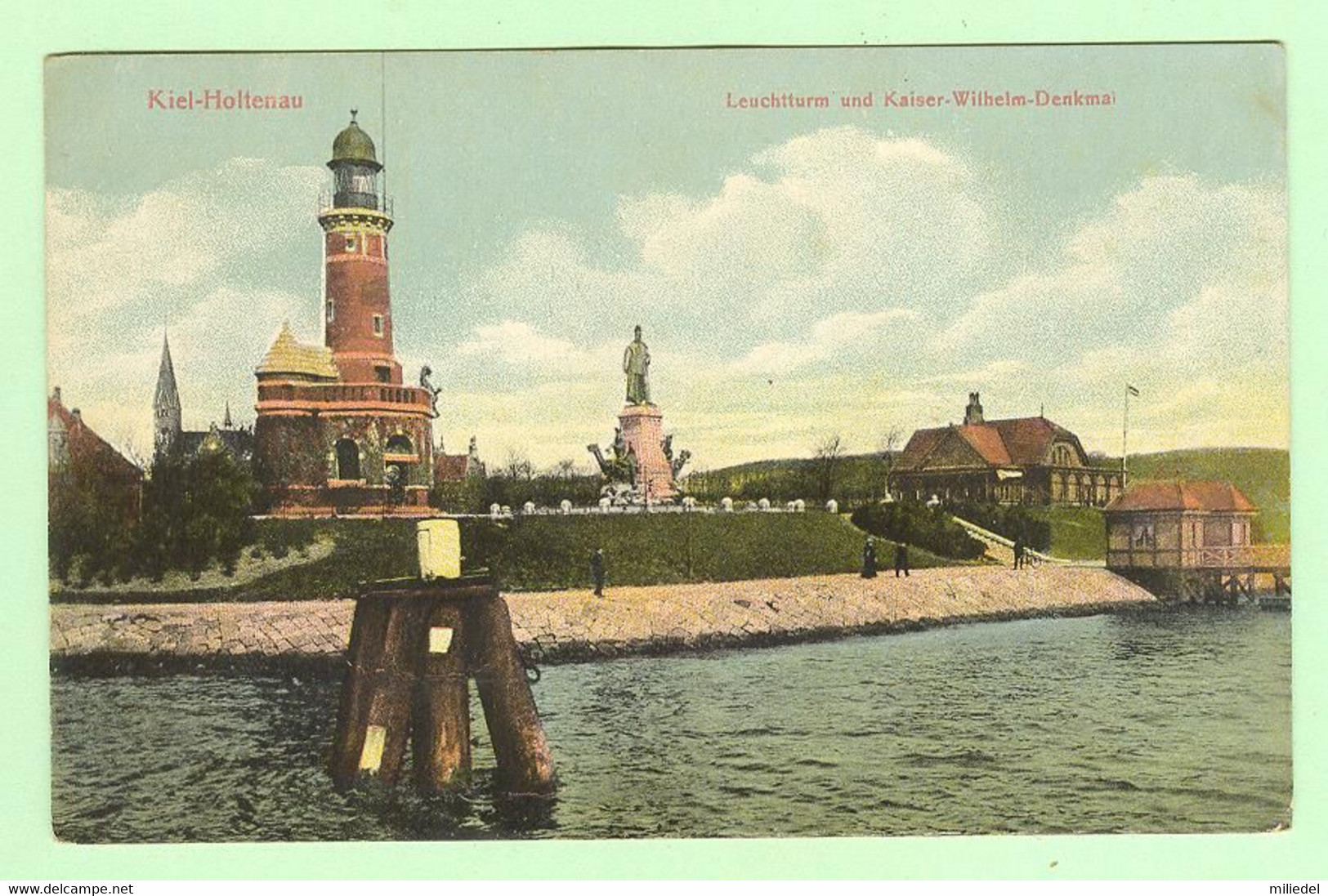 W1022 - ALLEMAGNE - Kiel-Holtenau - Leuchtturm Und Kaiser-Withelm - Denkmal - Kellinghusen