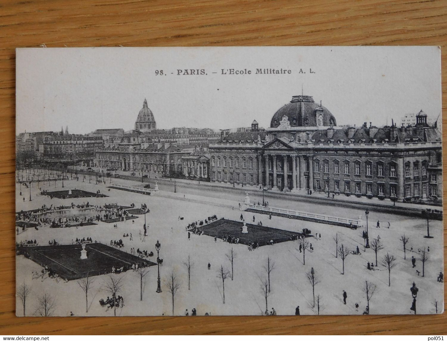 75 - PARIS LIEU L'ecole Milittaire - Enseignement, Ecoles Et Universités