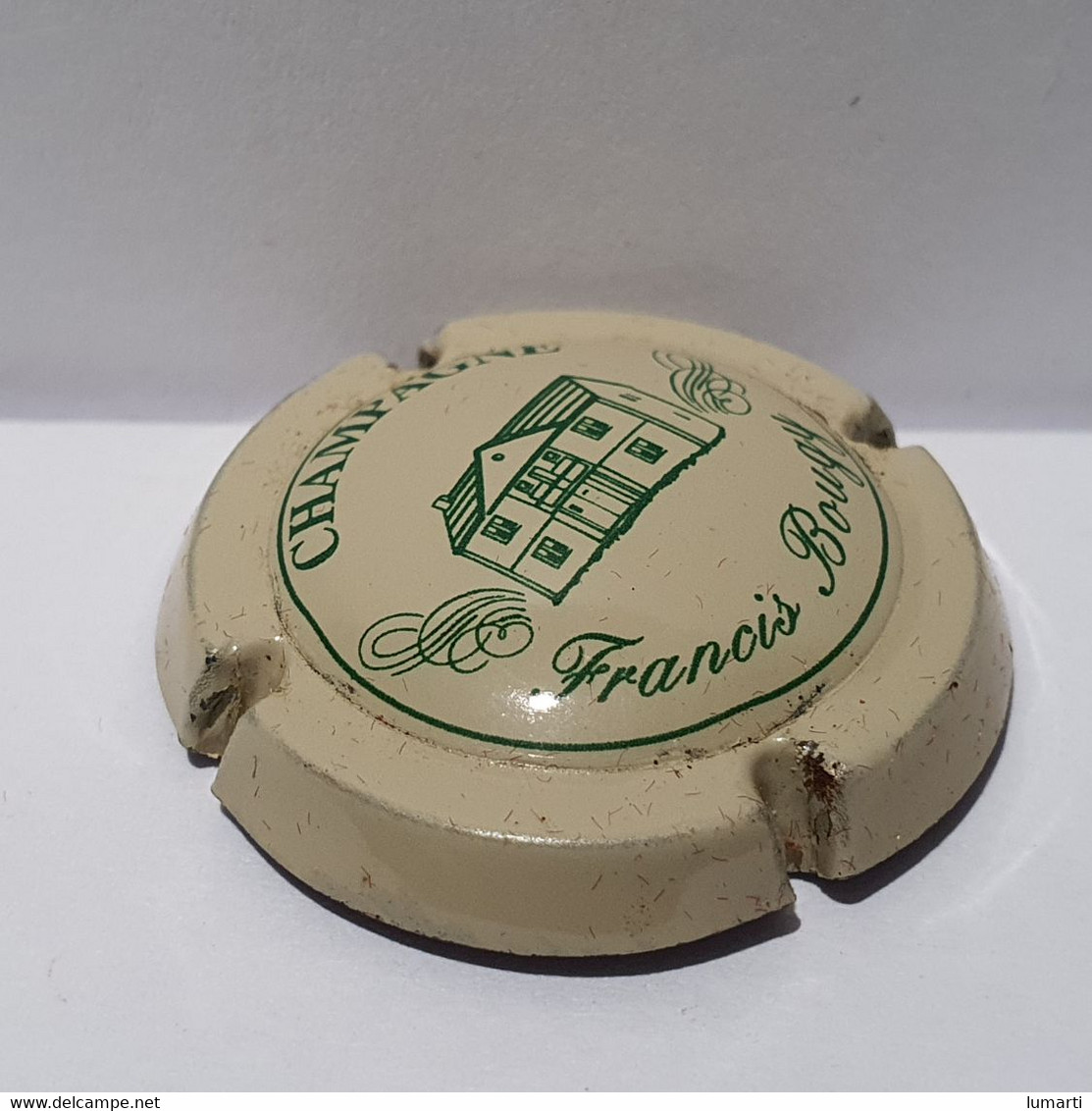 Capsule De Champagne - Bougy Francis  - Crème Et Vert - - De Castellane