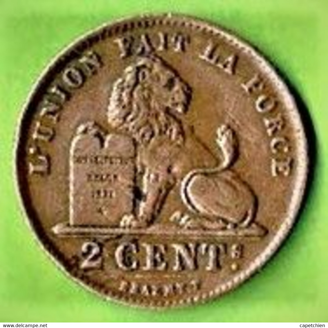 BELGIQUE / 2 CENTIMES / 1919 - 2 Cents