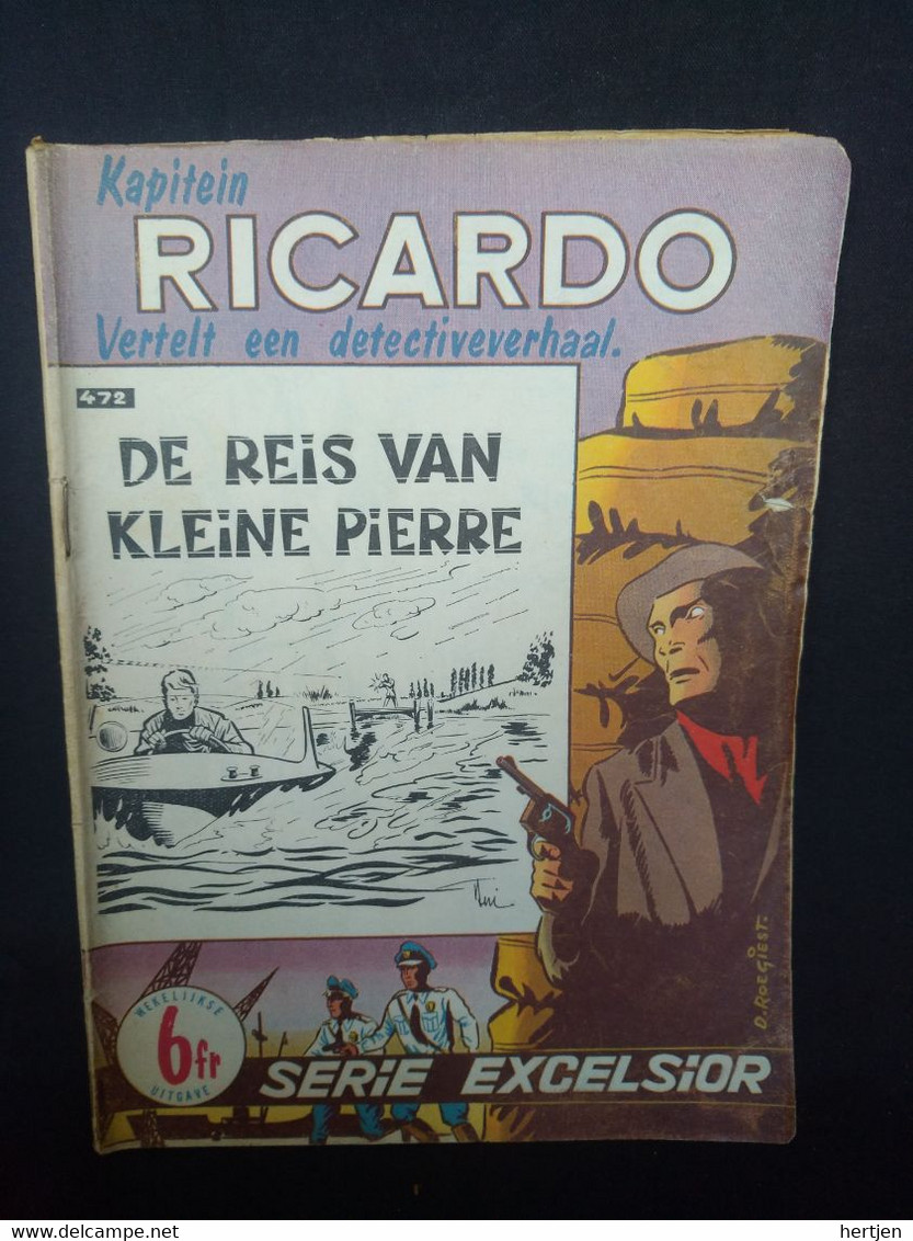 Kapitein Ricardo Vertelt Een Detectiveverhaal 472 - De Reis Van Kleine Pierre  - Jos Van Loo - Giovani