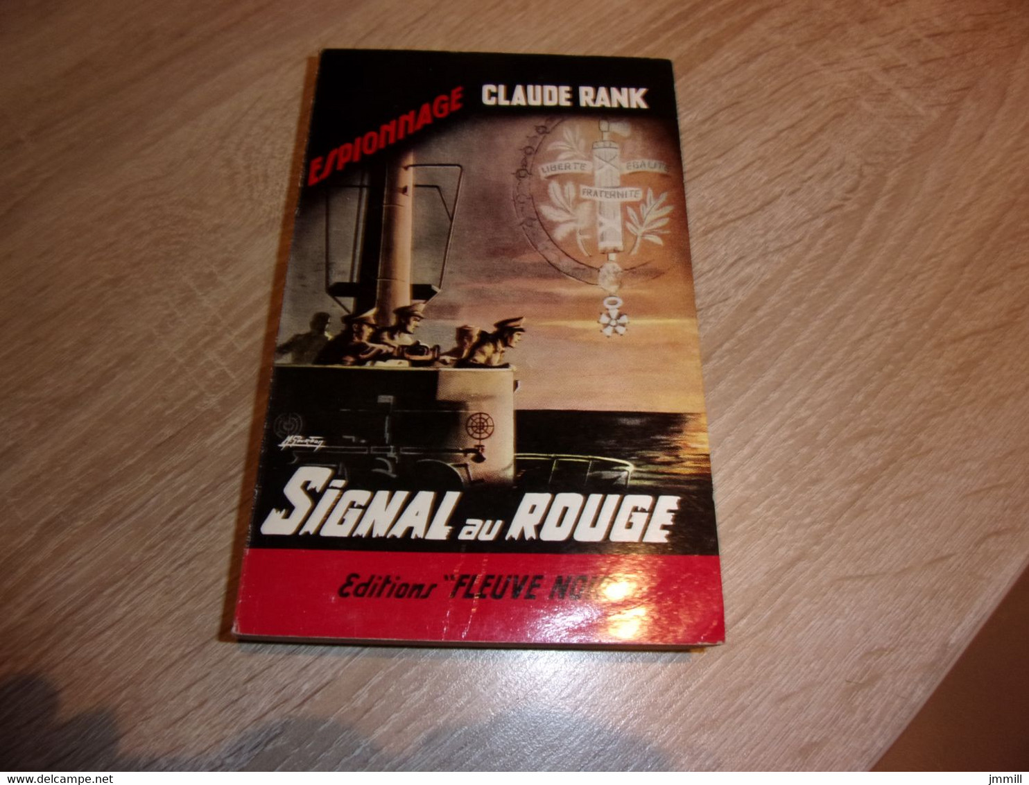 Fleuve Noir Espionnage 345 Signal Au Rouge Claude Rank - Fleuve Noir
