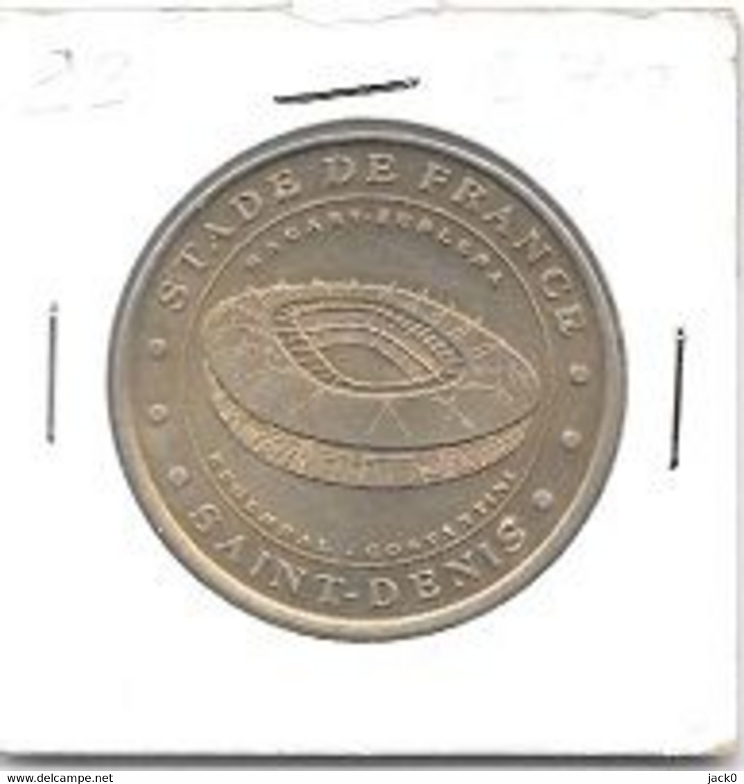 Médaille Touristique  Monnaie De Paris  2000, Ville, SAINT-DENIS, STADE  DE  FRANCE  VUE  GENERALE  ( 93 ) Côte  270 € - 2000
