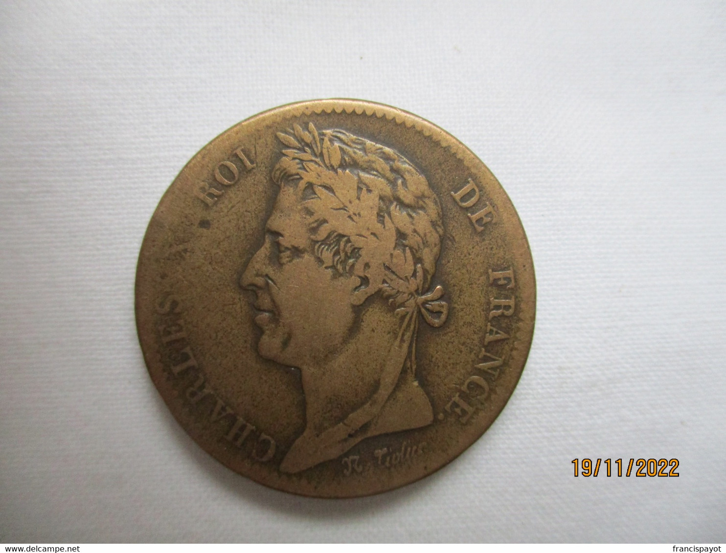 France: 10 Centimes Colonies 1825 - French Colonies (1817-1844)