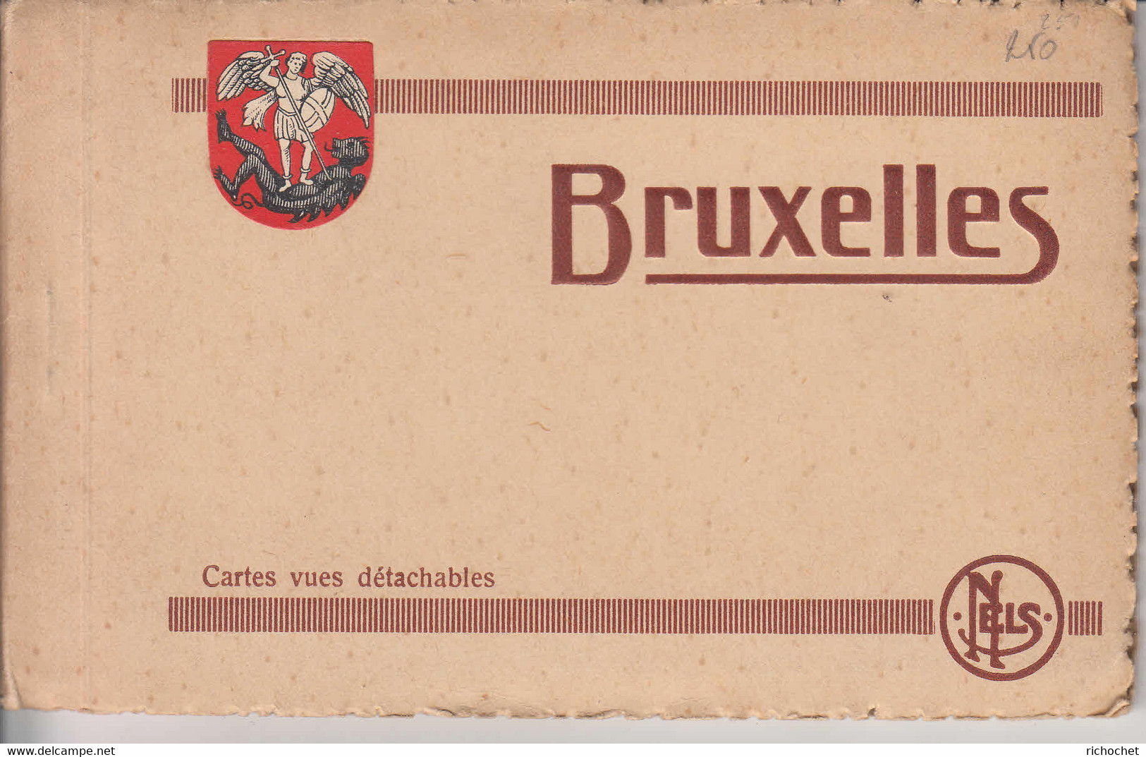 BRUXELLES - Carnet De 10 Cartes-vues Détachables - Lotes Y Colecciones