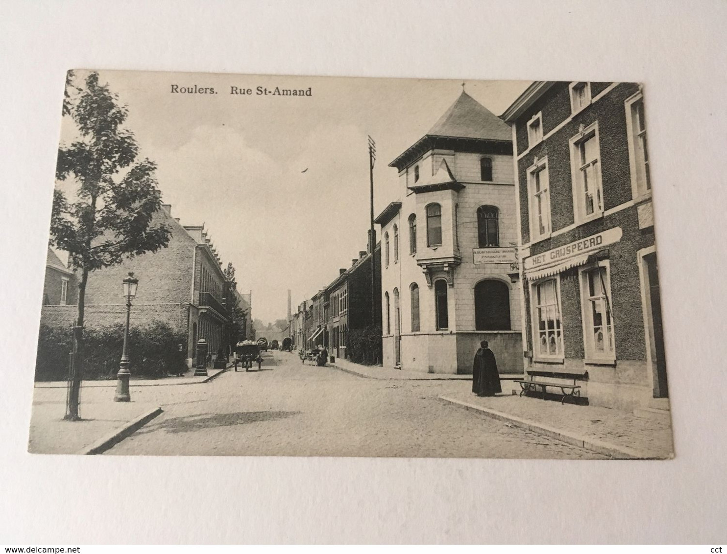 Roulers  Roeselare  Rue St Amand   ( Café Het Grijspeerd ) - Röselare