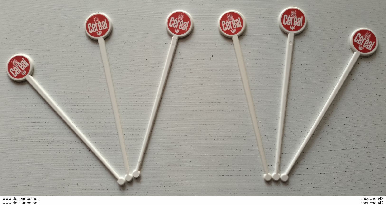 6 Mélangeurs Céréal Neufs - Swizzle Sticks