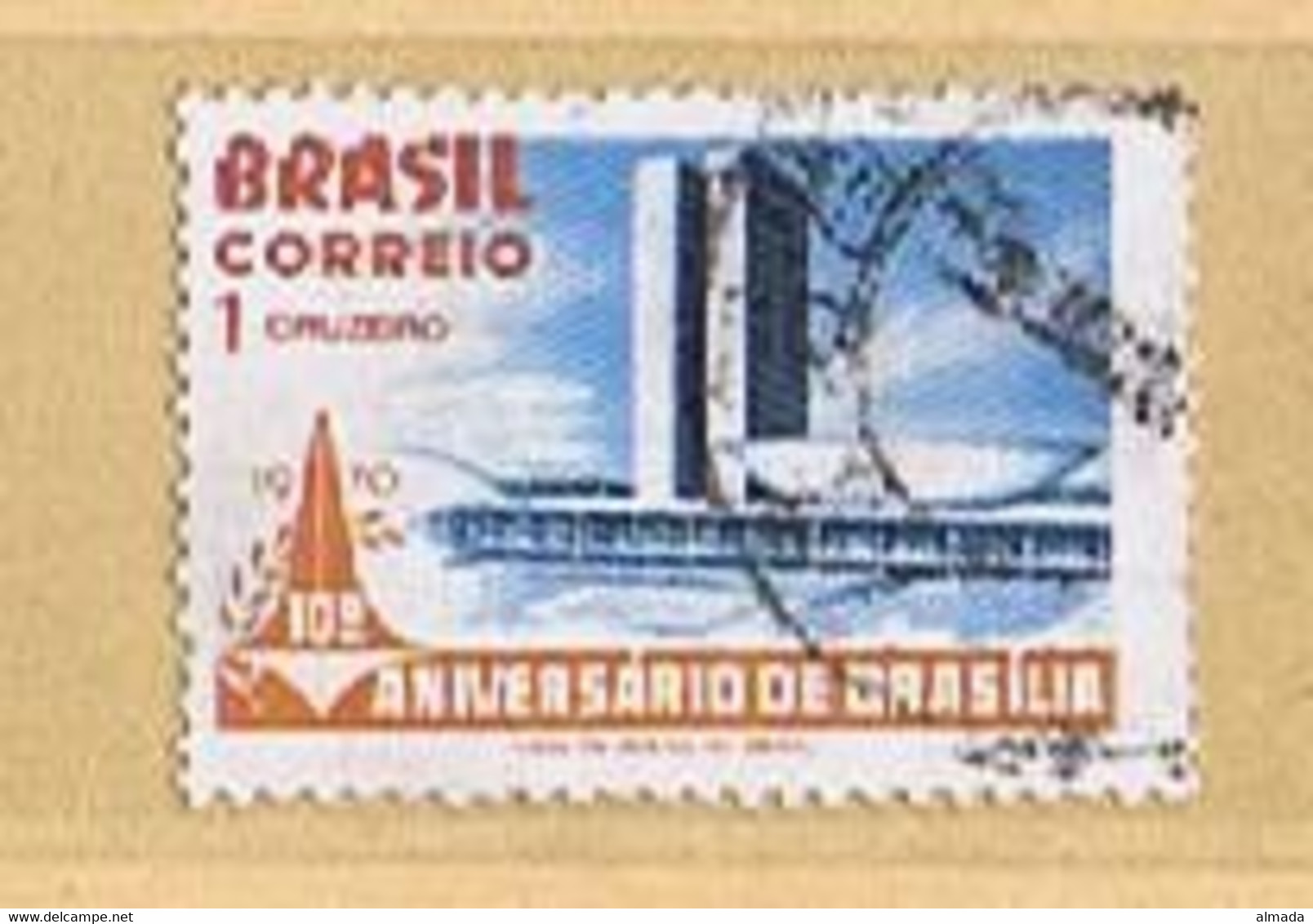 Brasil, Brasilien 1970: Michel 1253 Used, Gestempelt, - Oblitérés