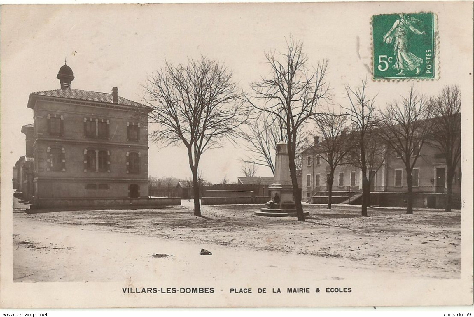 Villars Les Dombes Place De La Mairie Ecoles - Villars-les-Dombes