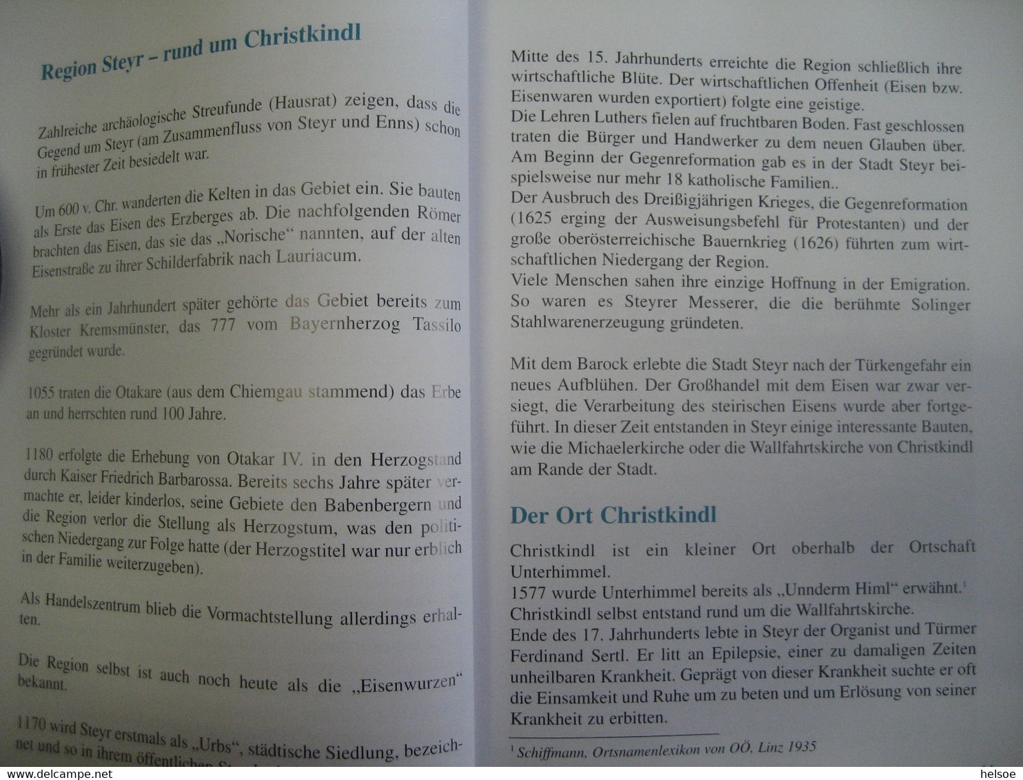 Österreich 2001- Christkindl. Wo das Christkind die Briefe aufgibt. Handbuch mit 80 Seiten aus dem Norka Verlag