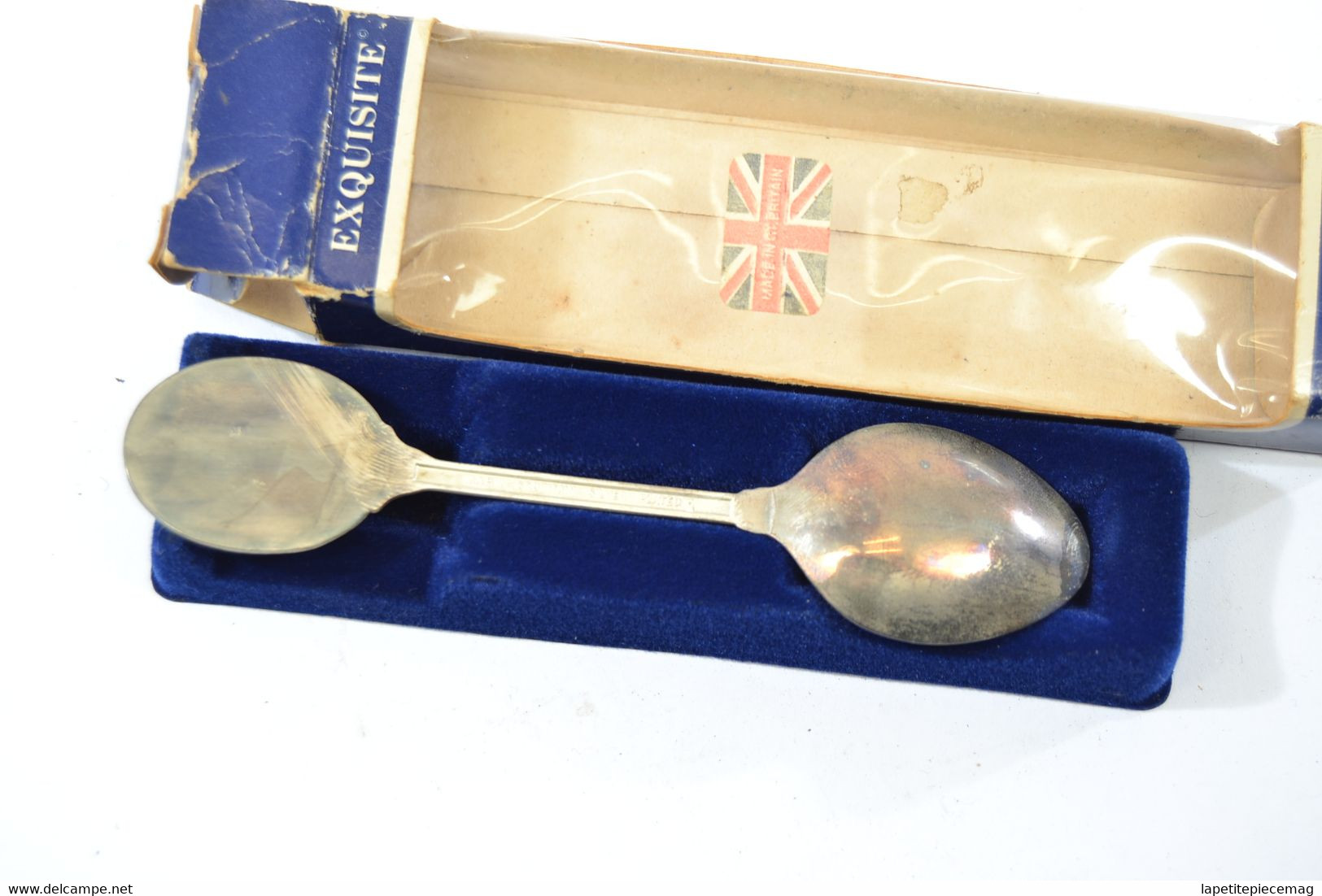 Cuillère Souvenir D'Angleterre Années 1970. Vintage, Kitch William Shakespeare. Collection UK Royaume-Uni - Cucharas