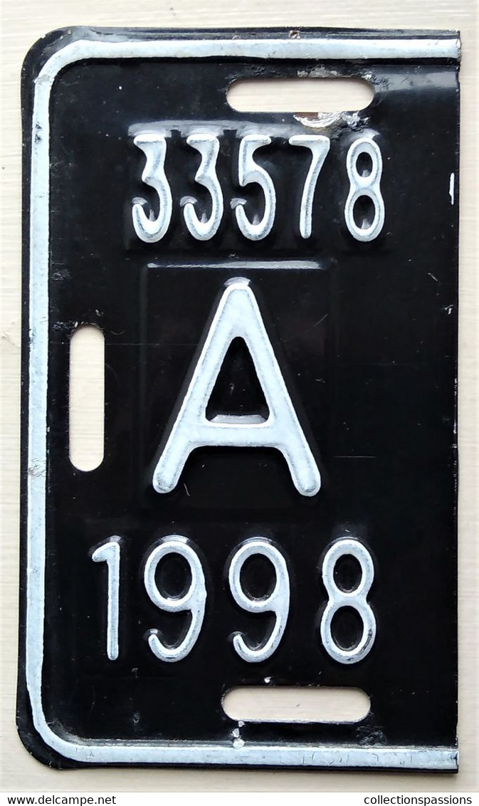 Plaque D'immatriculation - Aruba - 1998 - - Nummerplaten