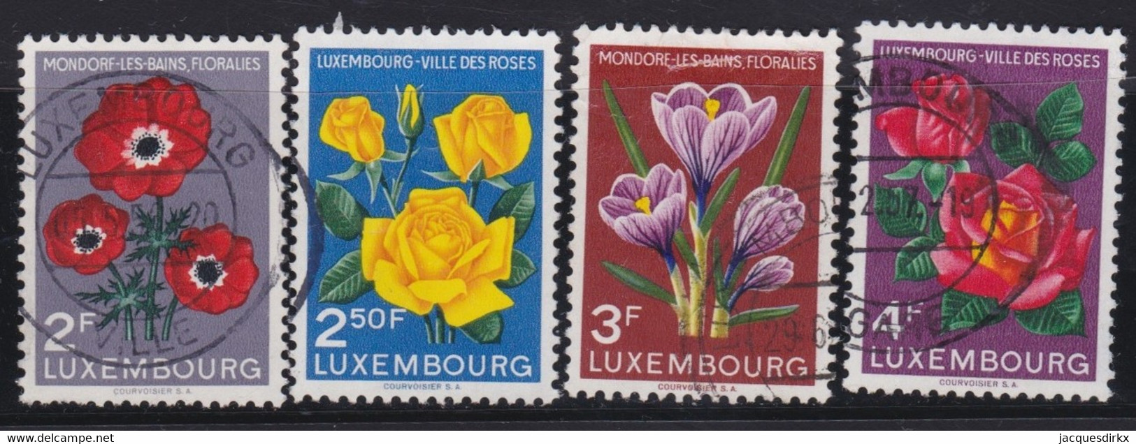 Luxembourg    .   Y&T     .    506/509      .    O    .       Oblitéré - Oblitérés