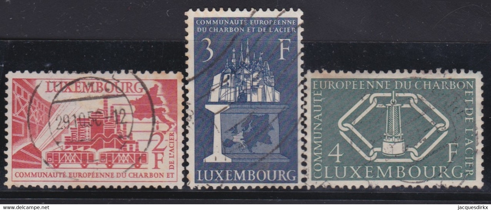 Luxembourg    .   Y&T     .    511/513    .    O    .       Oblitéré - Oblitérés