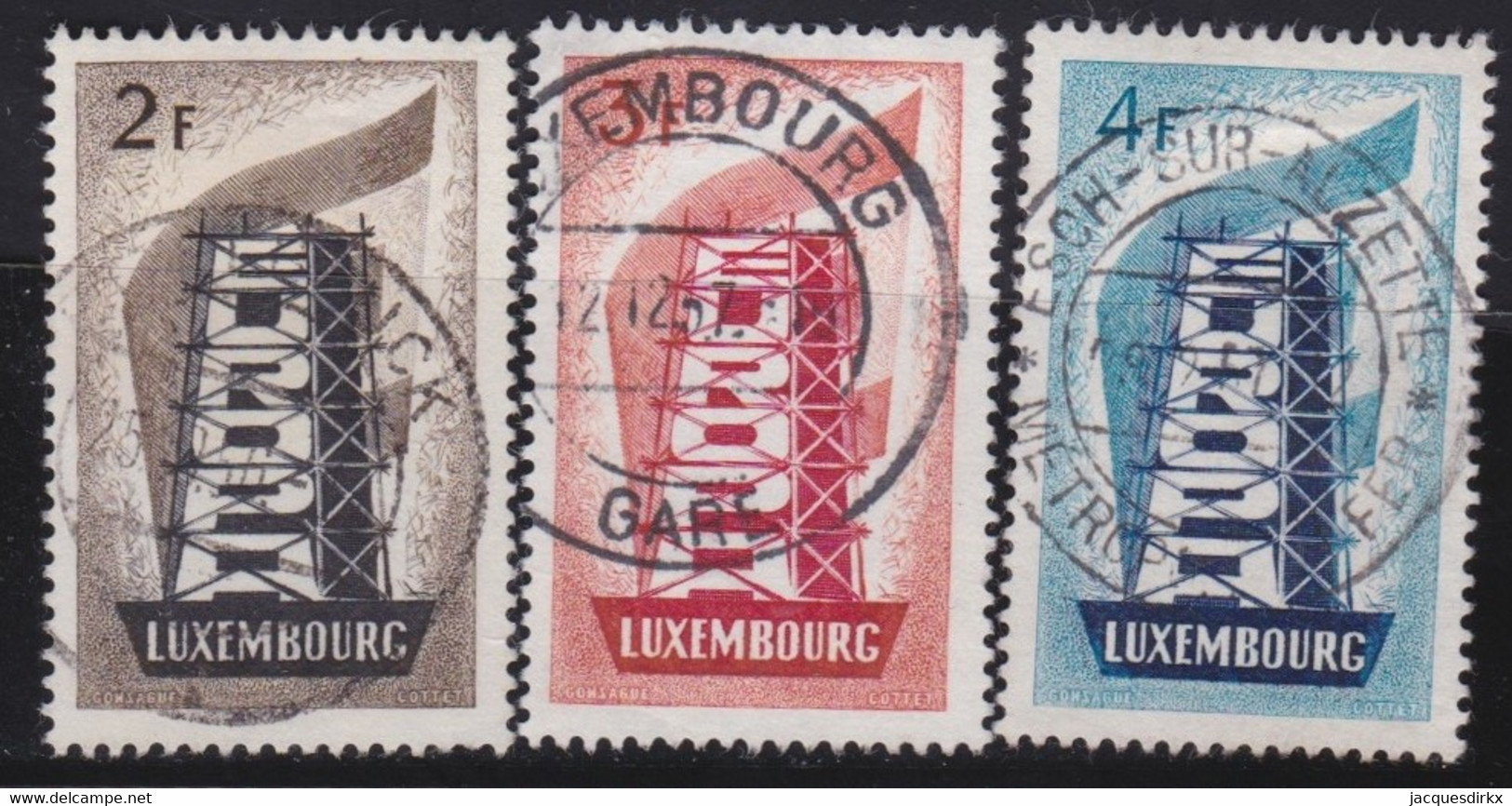 Luxembourg    .   Y&T     .    514/516        .    O    .       Oblitéré - Oblitérés