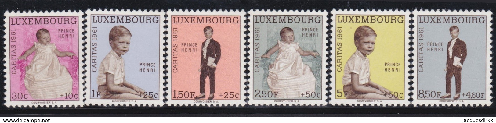Luxembourg    .   Y&T     .   603/608      .    **    .      Neuf Avec Gomme Et SANS Charnière - Unused Stamps