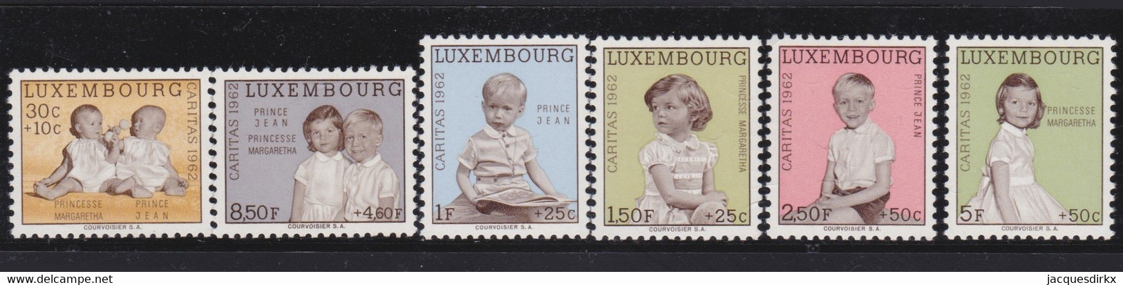 Luxembourg    .   Y&T     .   614/619     .    **    .      Neuf Avec Gomme Et SANS Charnière - Ongebruikt