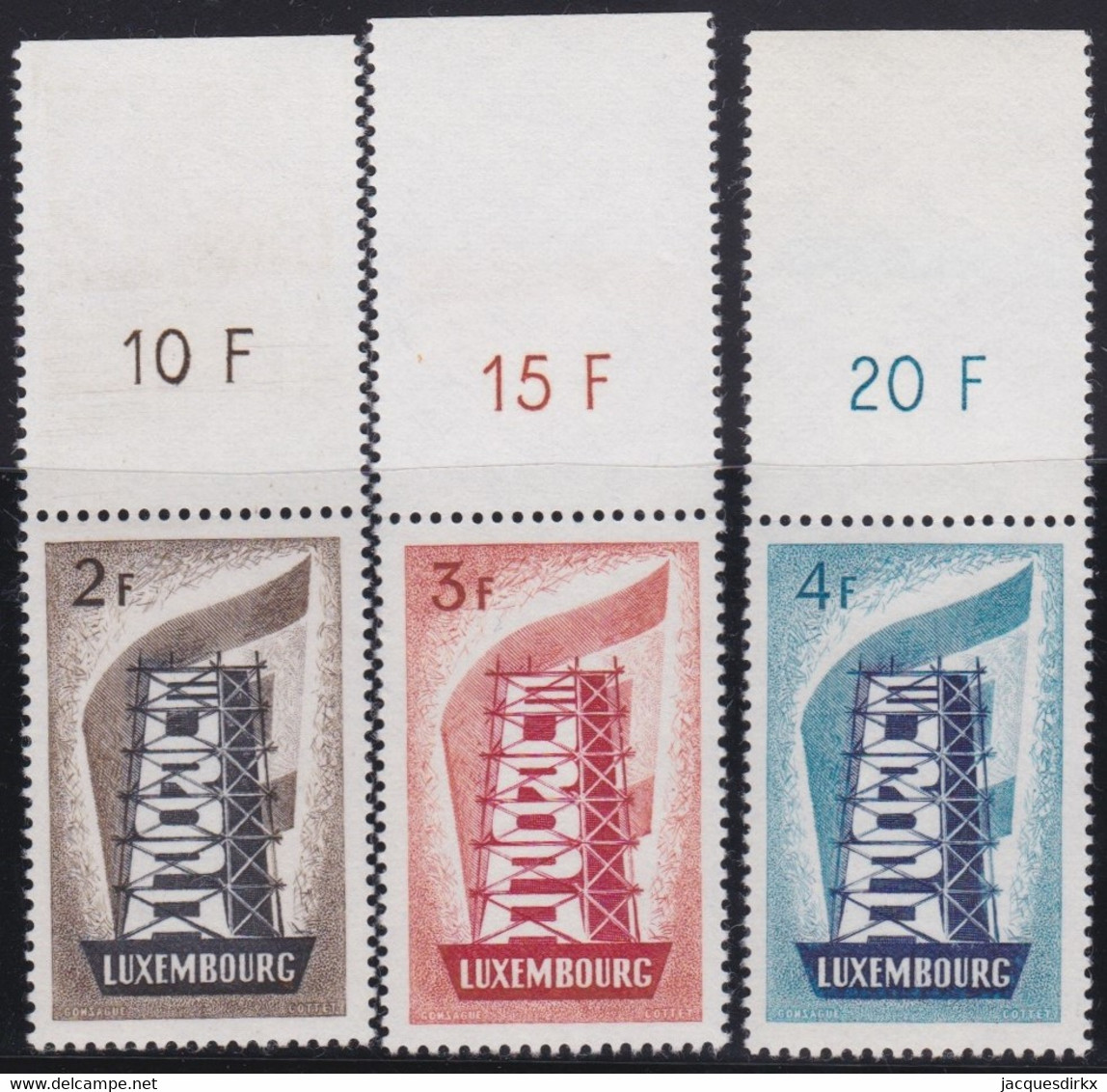 Luxembourg    .   Y&T     .    514/516  (2 Scans)     .    **    .      Neuf Avec Gomme Et SANS Charnière - Unused Stamps