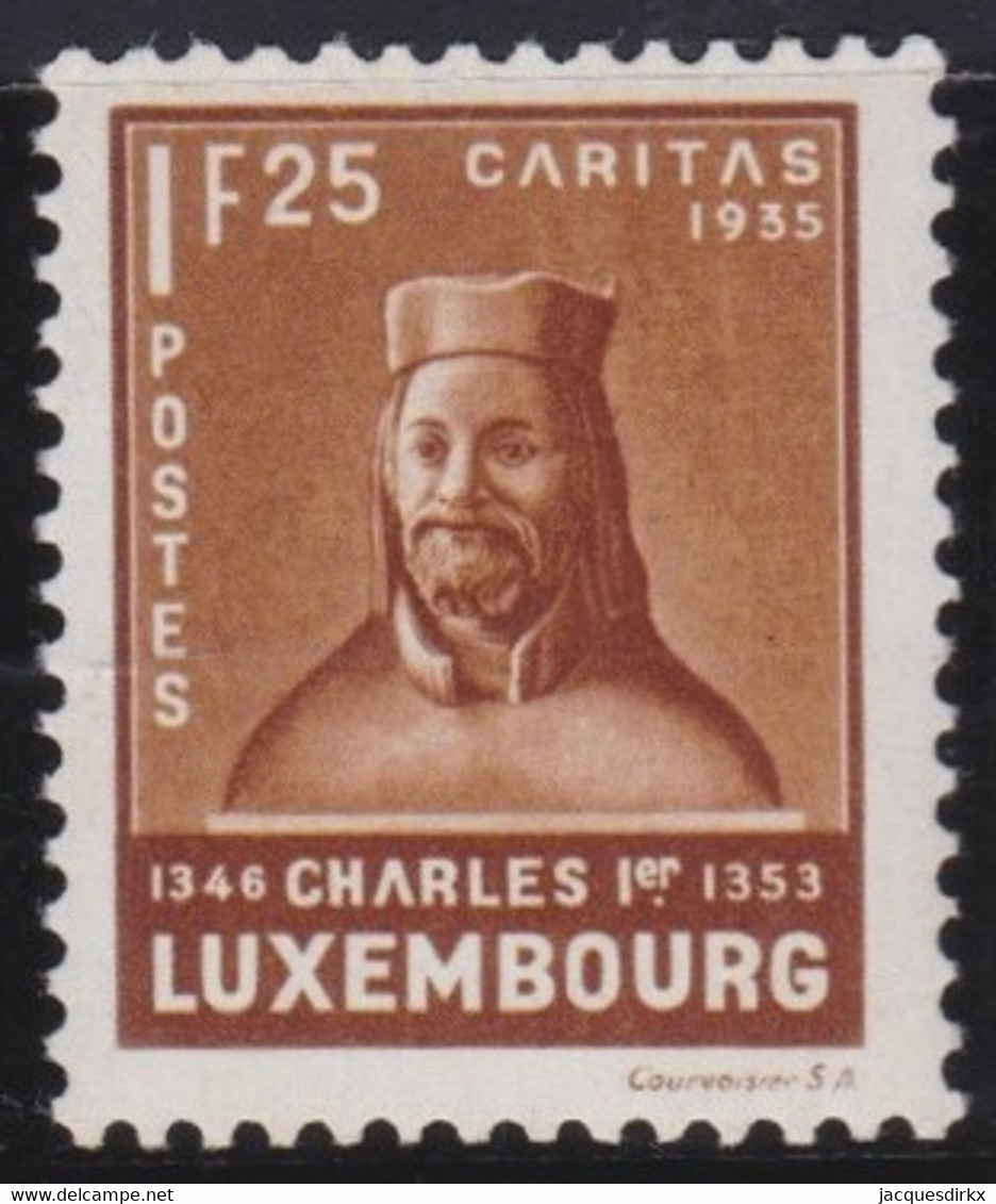 Luxembourg    .   Y&T     .    280     .    **    .      Neuf Avec Gomme Et SANS Charnière - Unused Stamps