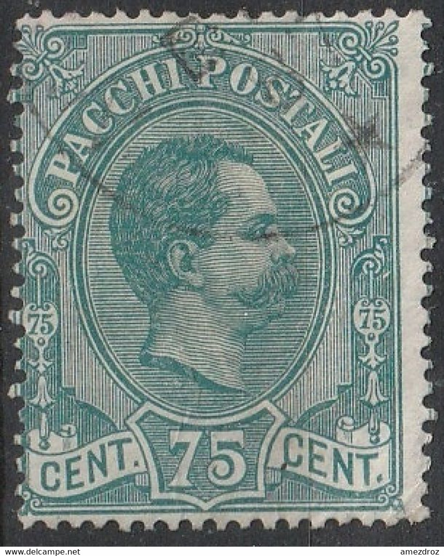 Italie Colis Postaux 1884-1886 N° 4 Roi Humbert I (1878-1900) (H17) - Paketmarken