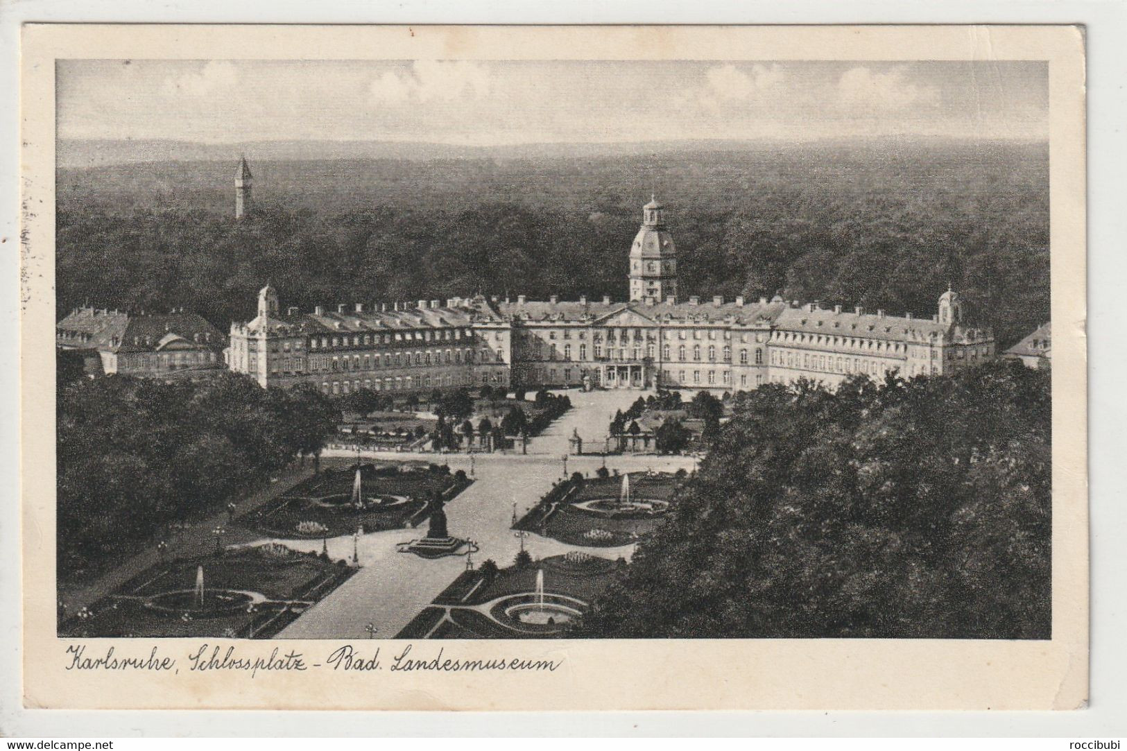Karlsruhe, Schlossplatz, Bad. Landesmuseum, Baden-Württemberg - Karlsruhe