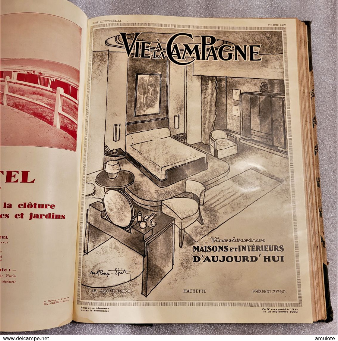 La Vie à la campagne- Volume LXI au  volume LXVI  - Numéros spéciaux - 1930 Hachette