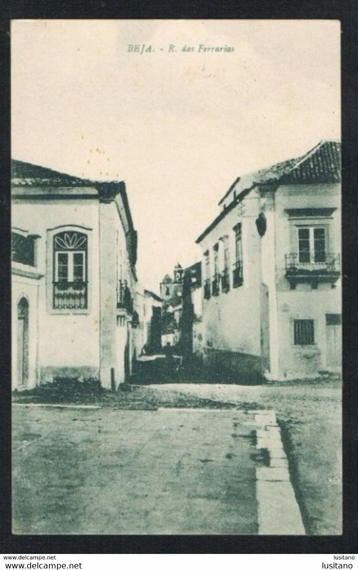 BEJA - R. DAS FERRARIAS - SELO 1934 - PORTUGAL - Beja