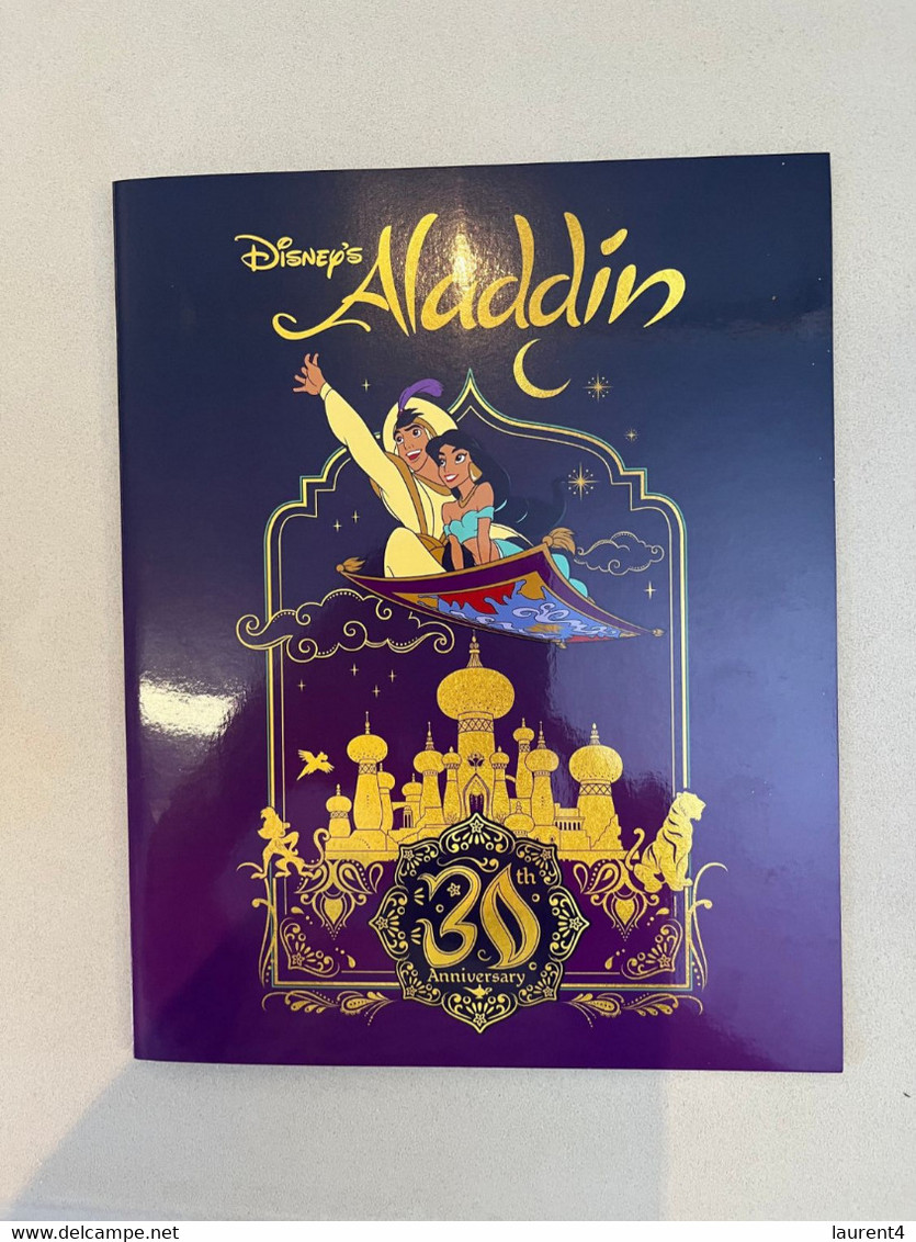 (folder 20-11-2022) Movie - Disney Alladin - 30th Anniversary (+ 1 Cover) - Presentation Packs