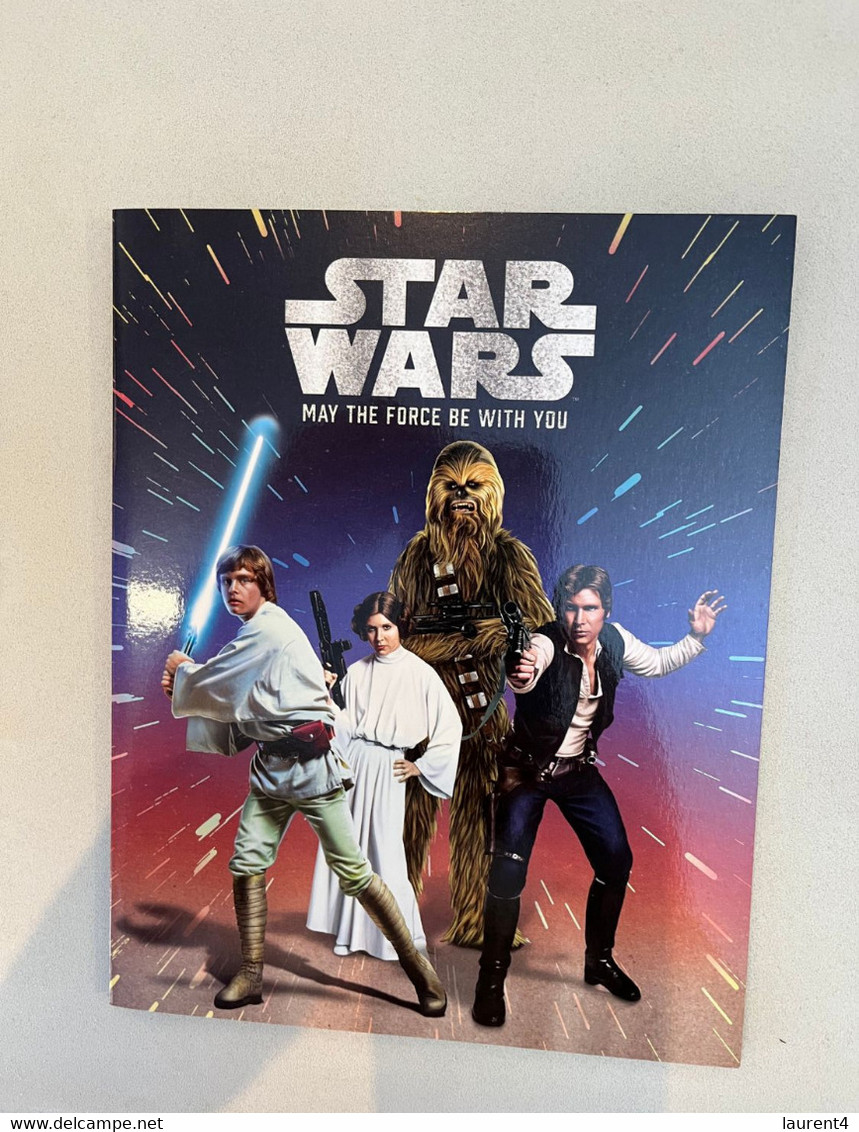 (folder 20-11-2022) Movie - Star Wars - May The Force Be With You (+ 1 Cover) - Presentation Packs
