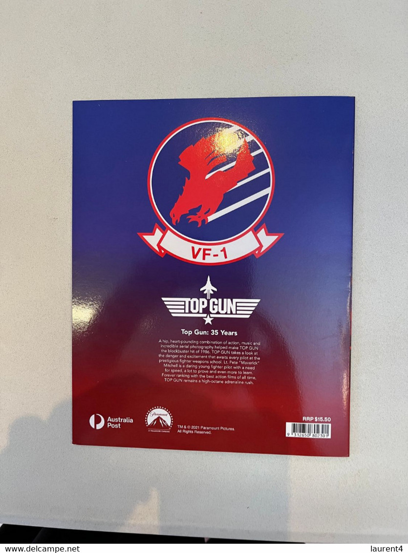 (folder 20-11-2022) Top Gun - 30th Anniversary (+ 1 Cover) Military Aviation - Presentation Packs