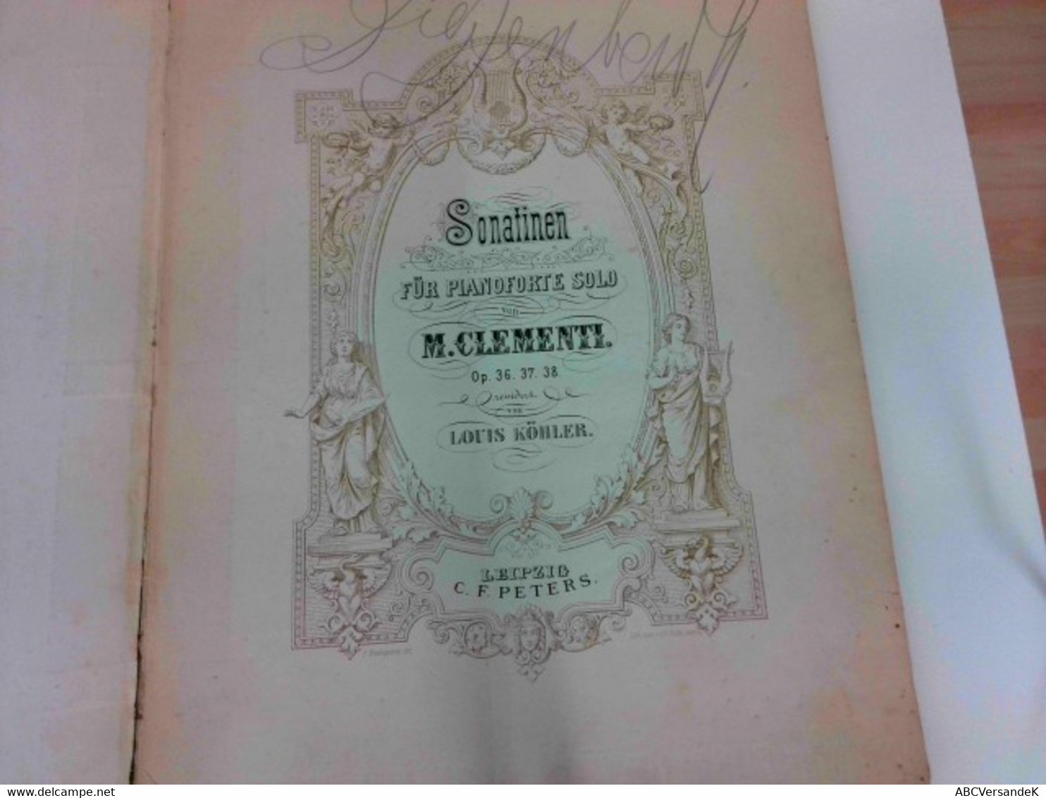 Sonatinen Für Pianoforte Solo Von M. Clementi. Op. 36, 37, 38, Revidirt Von Louis Köhler - Musica