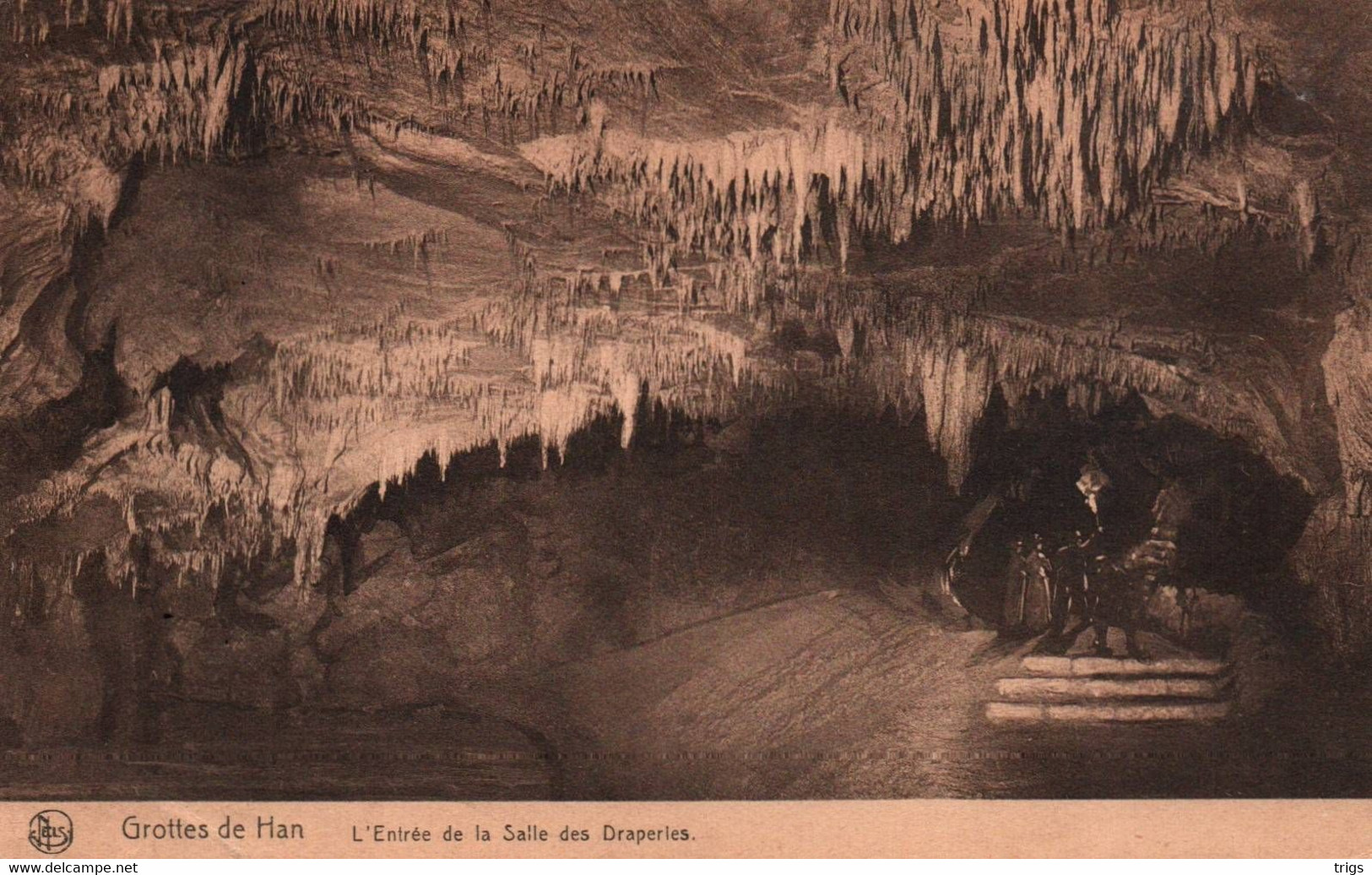 Grottes De Han - L'Entrée De La Salle Des Draperies - Rochefort