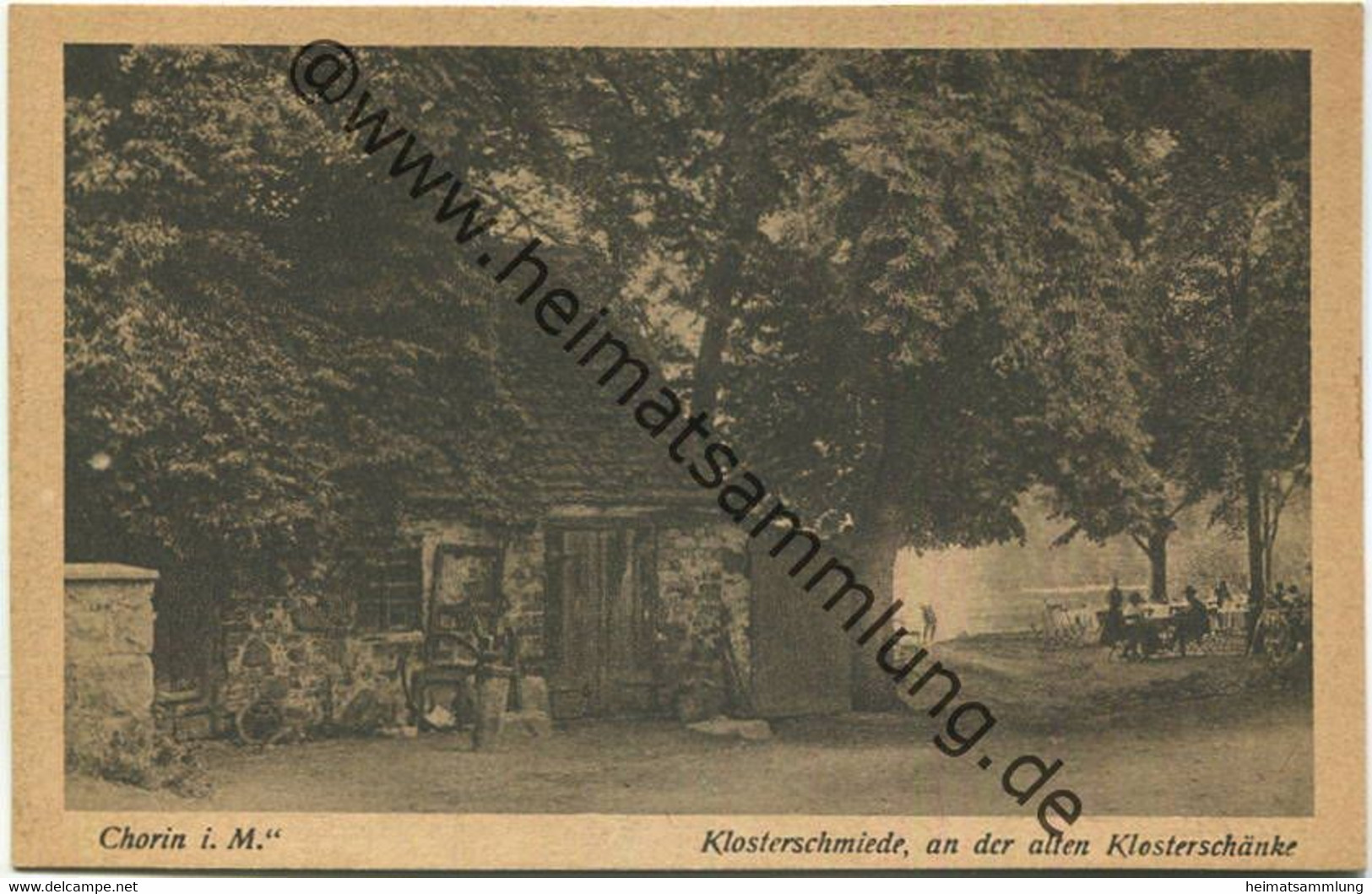 Chorin - Klosterschmiede An Der Alten Klosterschänke - Verlag Arthur Redecker Berlin 30er Jahre - Chorin