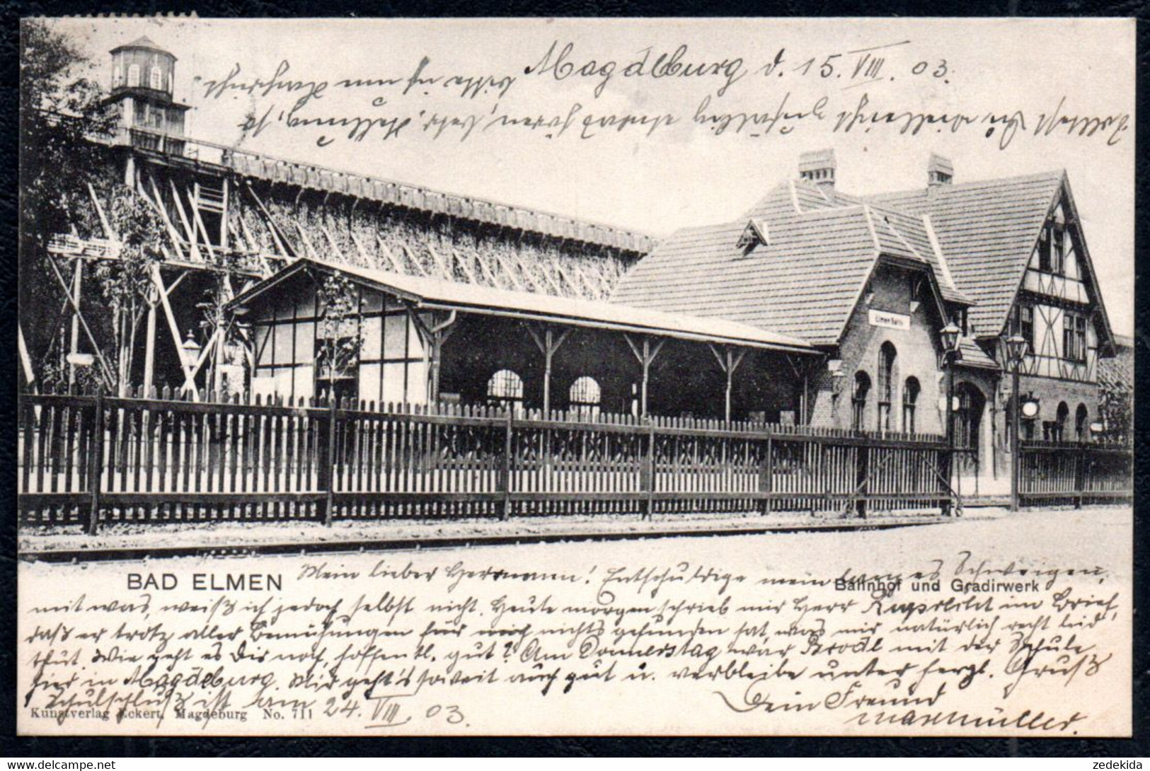 D0968 - Bad Elmen Bad Salzelmen - Gradierwerk - Verlag Eckert - Schoenebeck (Elbe)