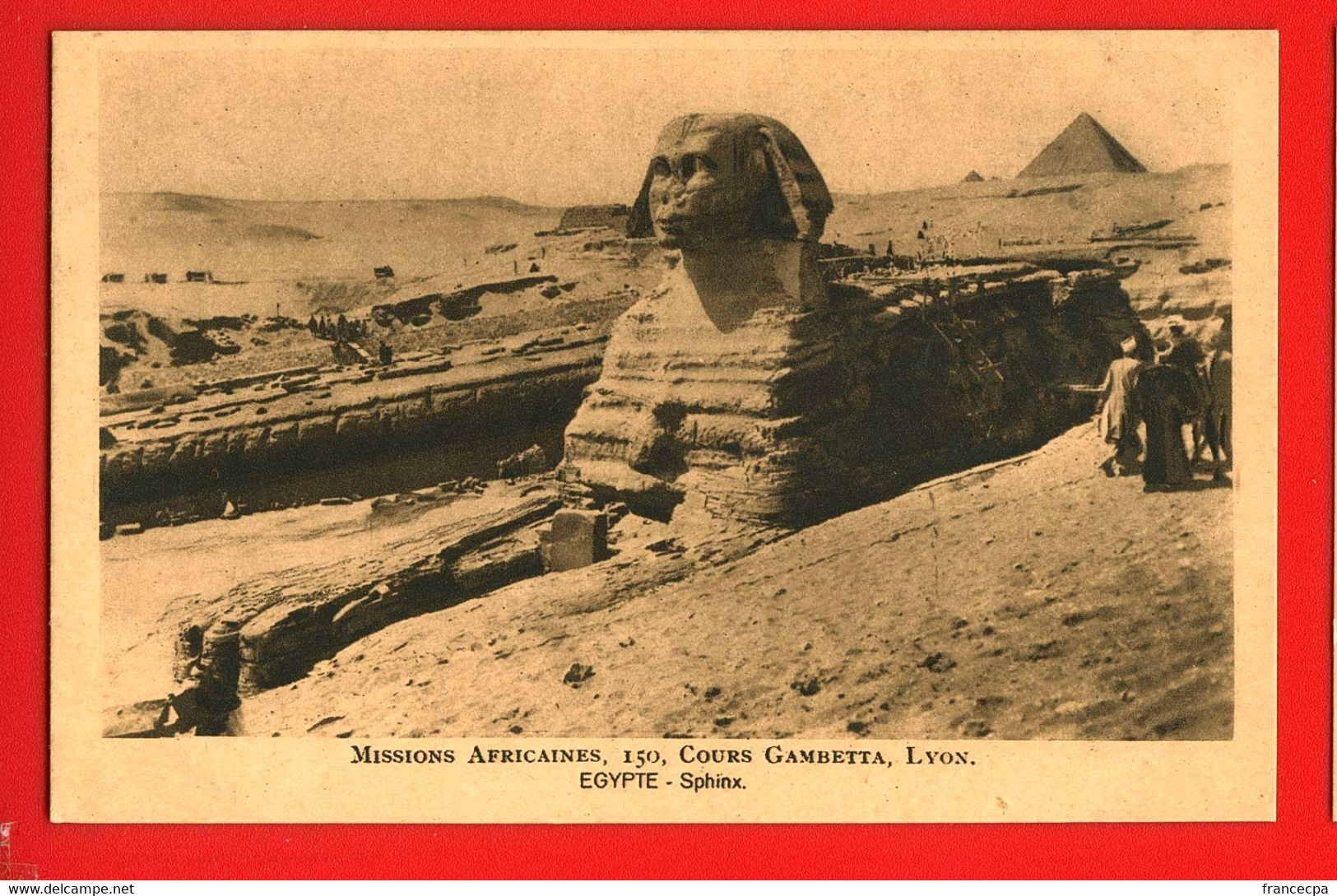 10276 - EGYPTE - MISSION AFRICAINES - Sphinx - Sphynx