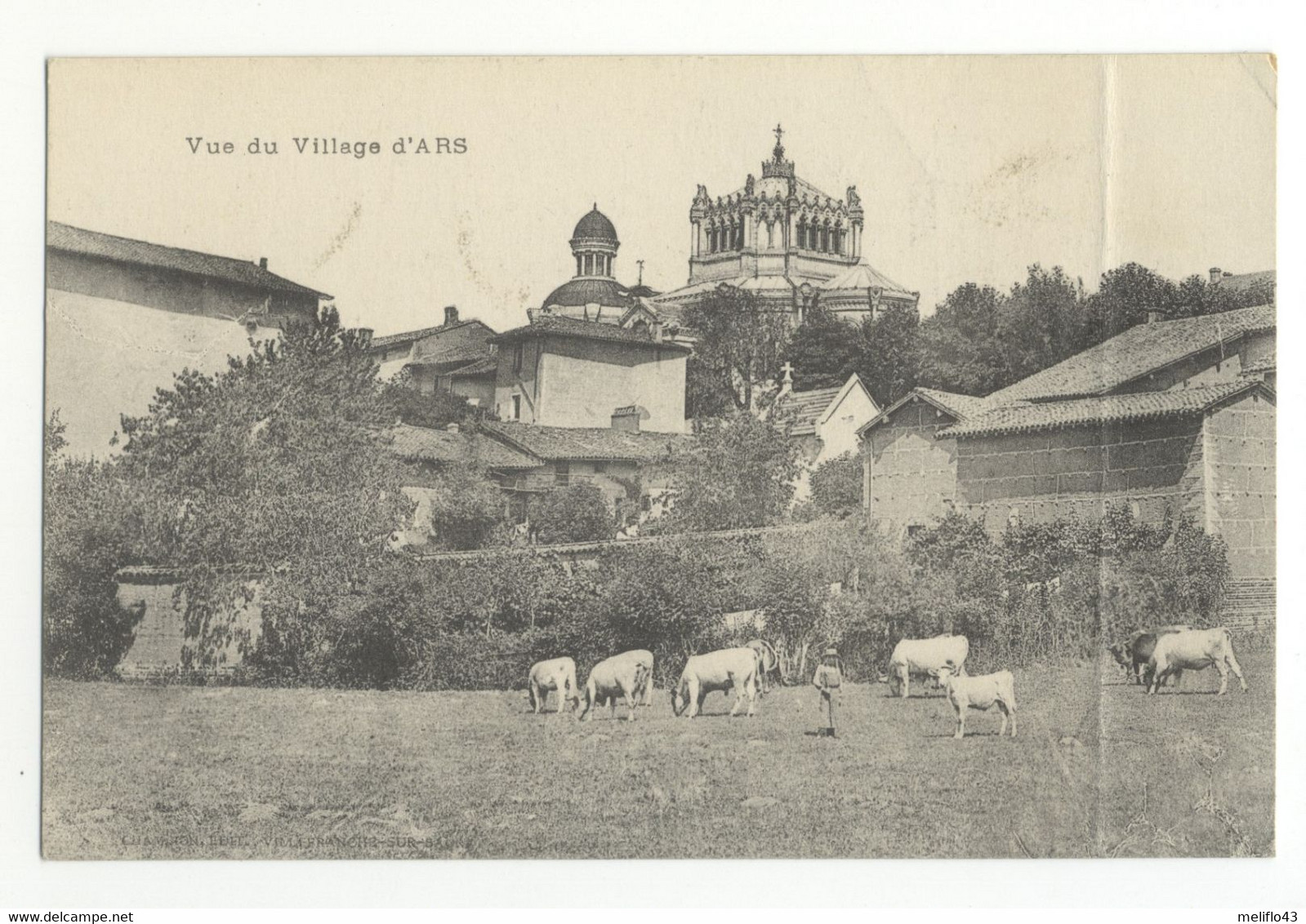 01/CPA - Ars  - Vue Du Village - Ars-sur-Formans