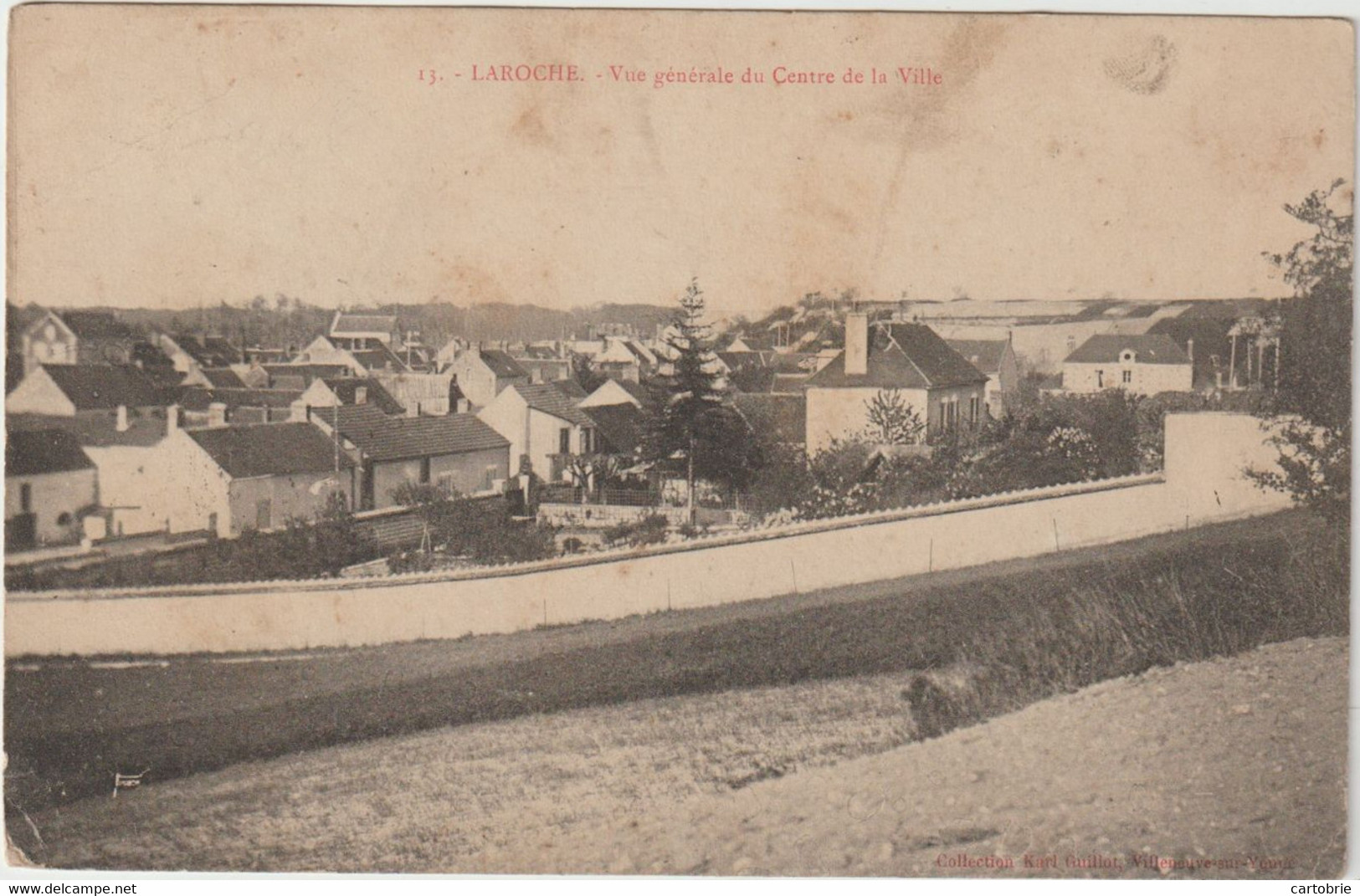 Dépt 89 - LAROCHE - Vue Générale Du Centre De La Ville - Laroche Saint Cydroine